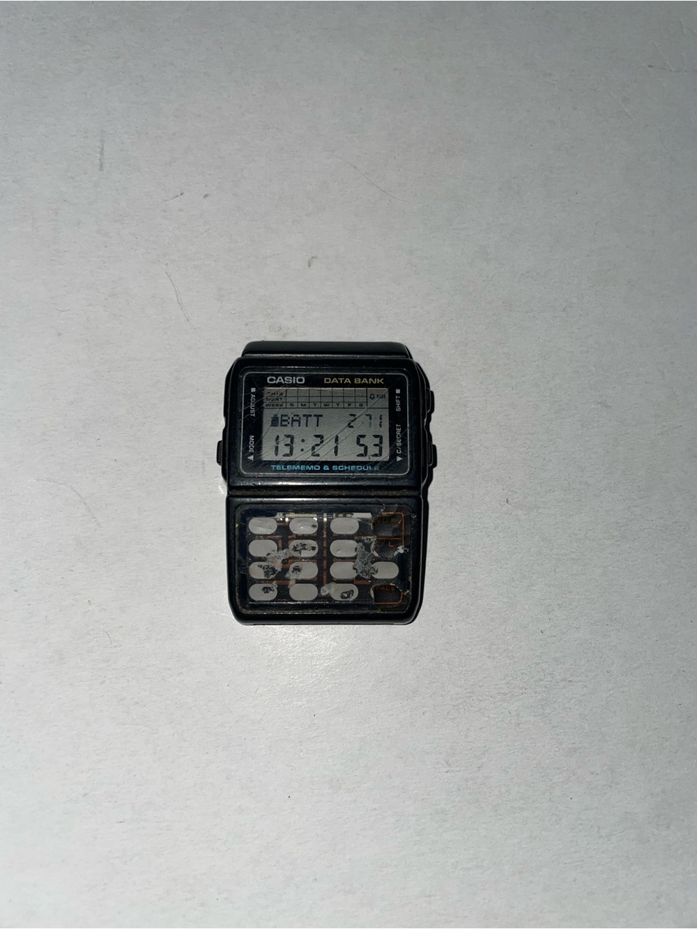 CASIO DATA BANK CALCUATOR WATCH DBC-61 JAPAN - Read Description